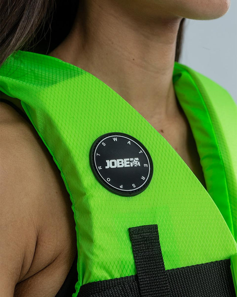 JOBE Adult 4 Buckle Vest - Lime Green - Size XS