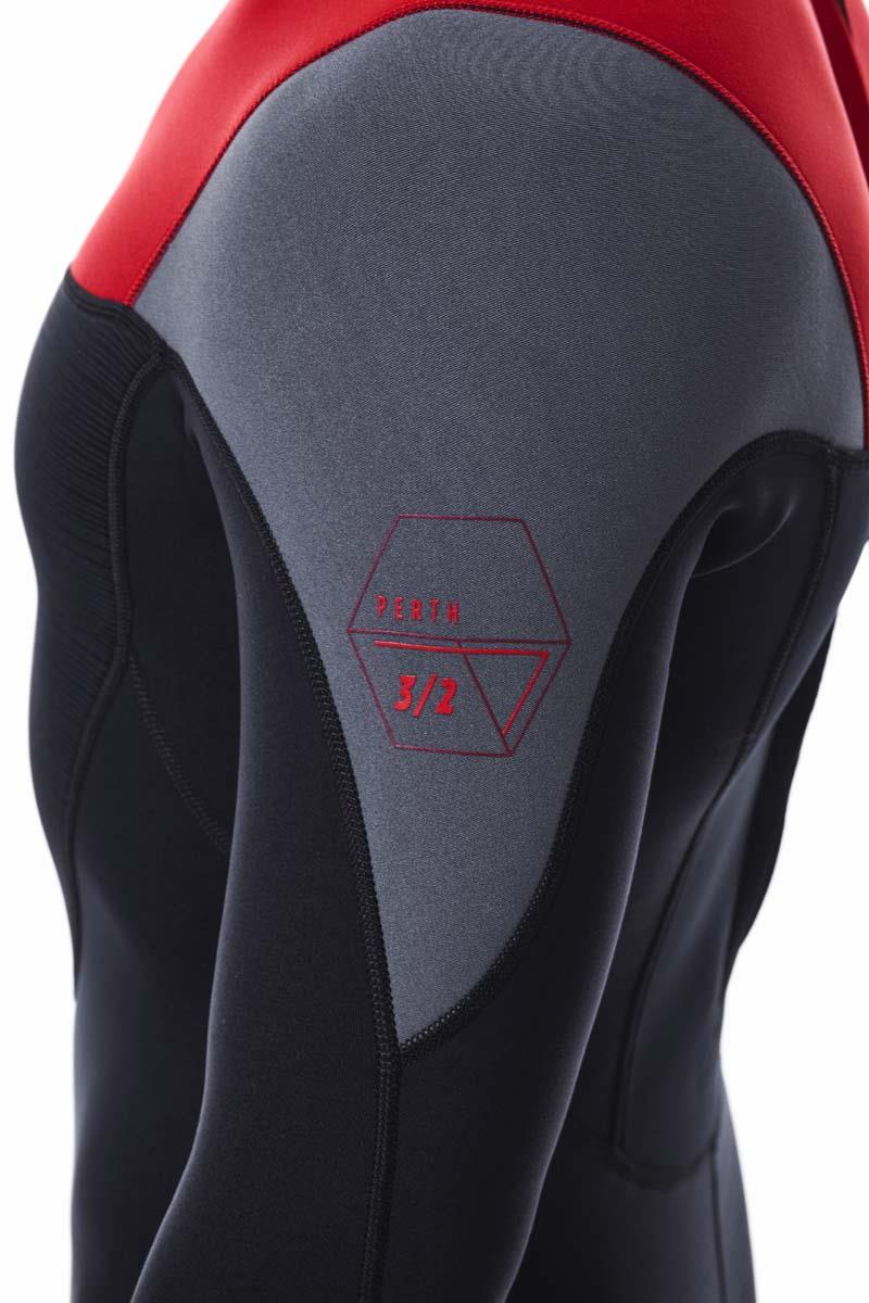 JOBE Perth Fullsuit 3|2mm Men's Wetsuit - Red - Size L