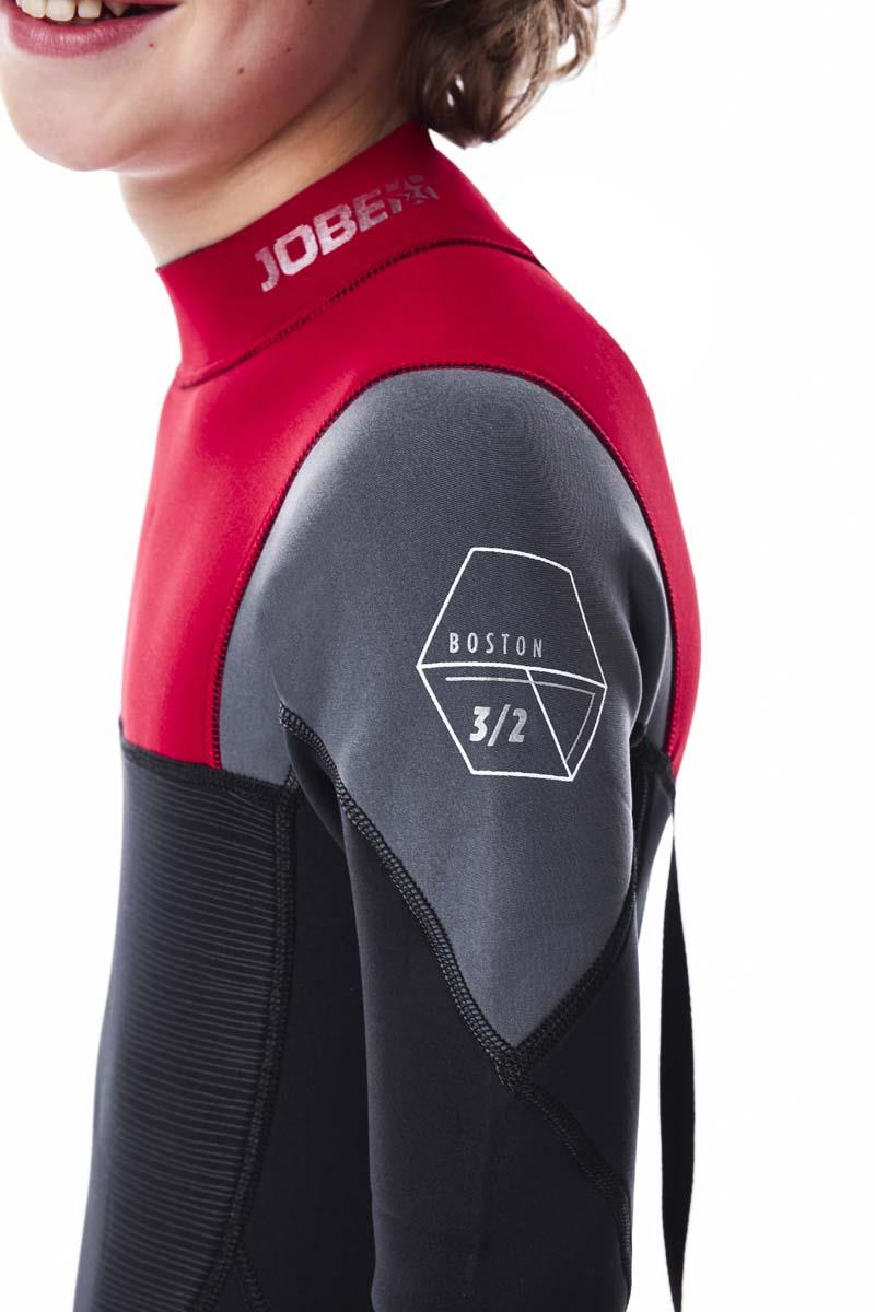 JOBE Boston Fullsuit 3|2mm Youth Wetsuit - Red - Size S