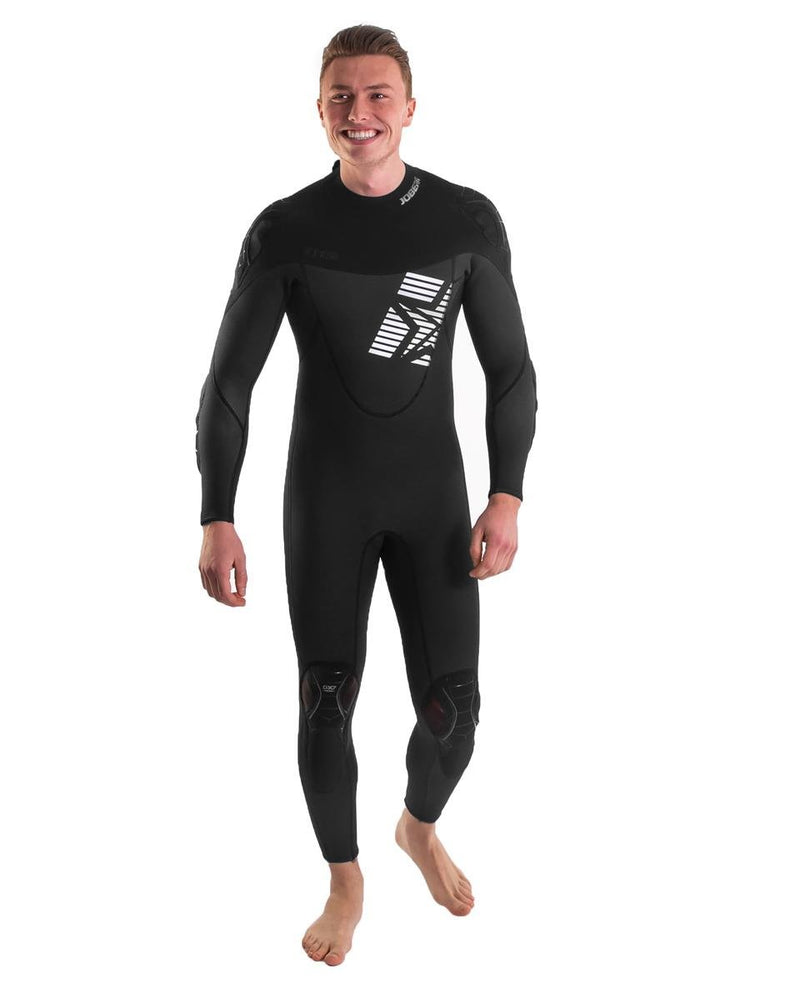 JOBE Detroit Fullsuit 3|2mm Preshaped Armor Men's Wetsuit - Black - Size S