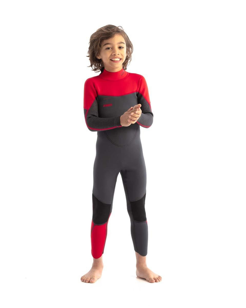 JOBE Boston Fullsuit 3|2mm Youth Wetsuit - Red - Size 152
