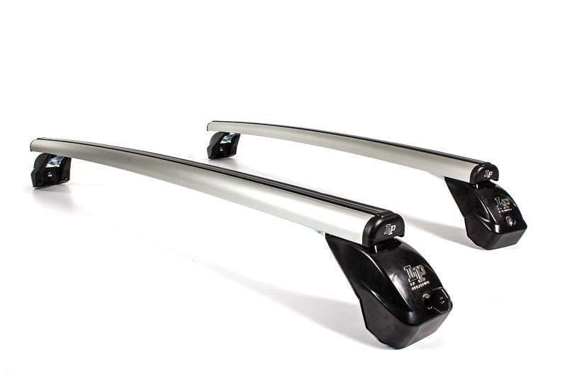 La Prealpina LP49 silver aluminium aero Roof Bars for Ford Escape 2013 Onwards Without Roof Rails