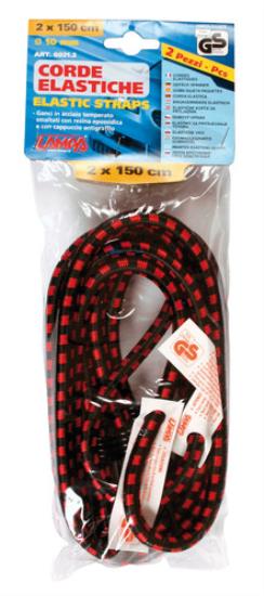 Standard elastic cords - O 10 mm - 2x150 cm