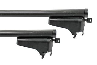 G3 Clop black steel aero Roof Bars for Holden Cruze Station Wagon 2010 to 2015 (With Solid Integrated Roof Rails)