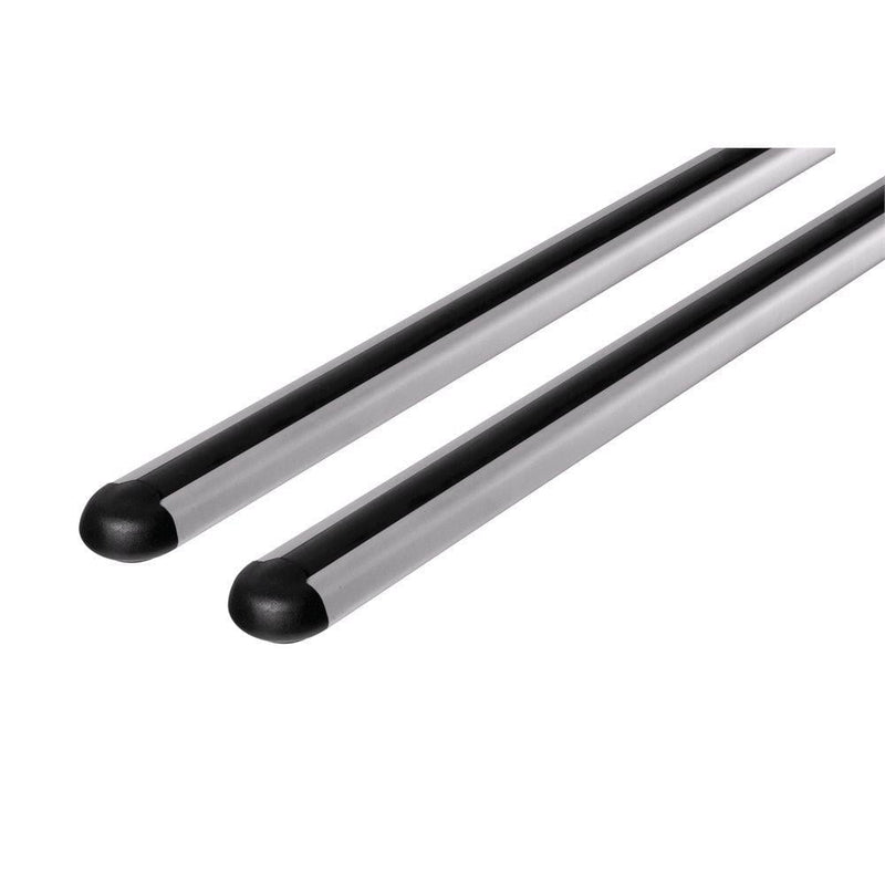 Nordrive Alumia silver aluminium aero Roof Bars for Ford Edge 2015 Onwards, Without Roof Rails