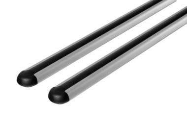 Nordrive Alumia silver aluminium aero Roof Bars for BMW 3 Series Touring (G1), 2019 Onwards, with Solid Roof Rails