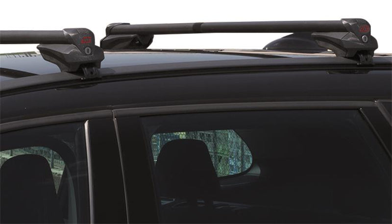 G3 Infinity steel steel aero Roof Bars for Vauxhall Astra MK V Estate 2004-2010 With Solid Rails