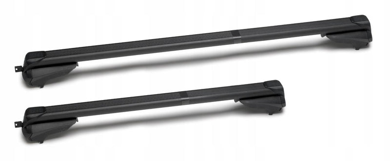 G3 Infinity steel steel aero Roof Bars for Vauxhall Zafira Mk II 2005-2014 With Solid Rails